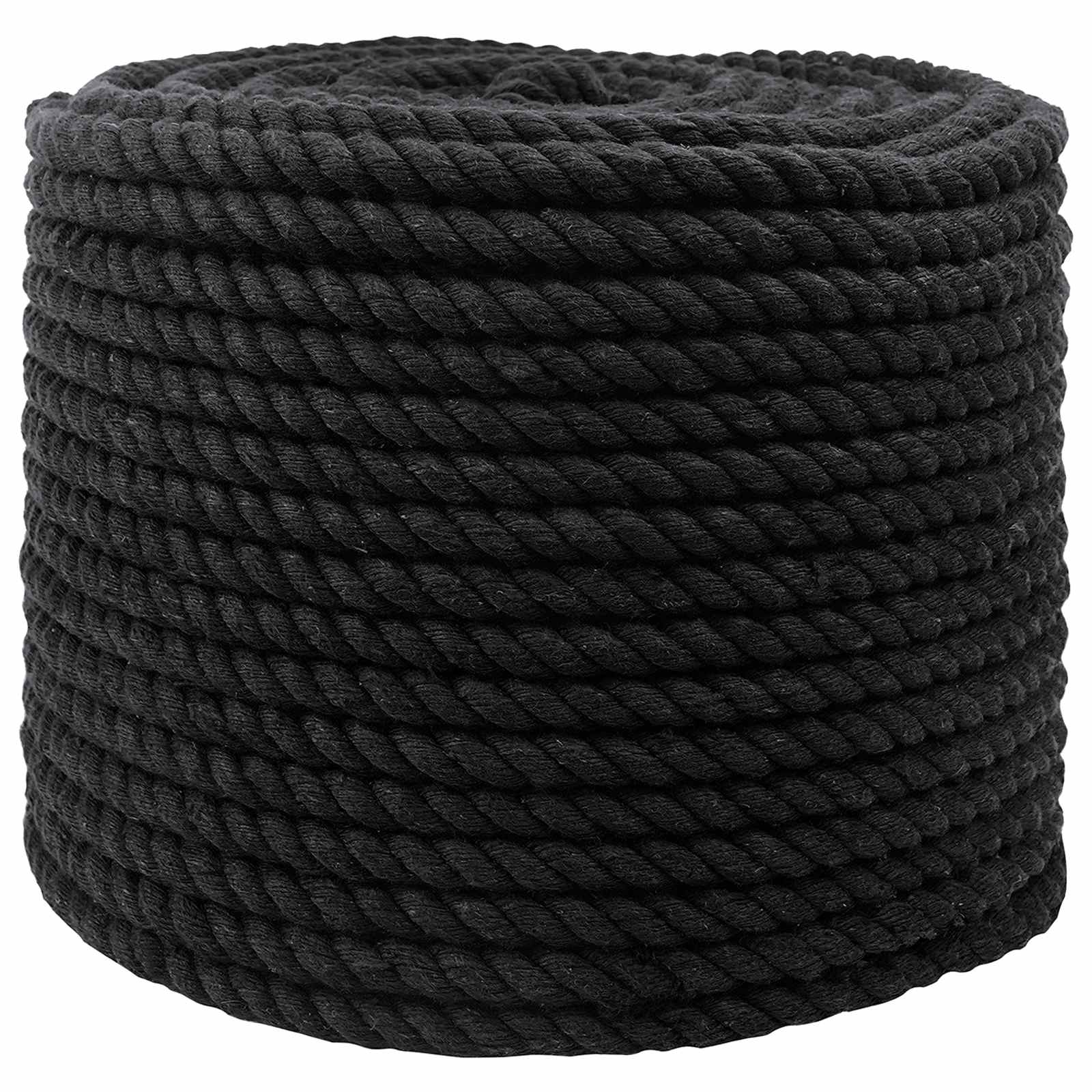 Konop Crna 1,2 x 1,2 x 25000 cm Pamuk