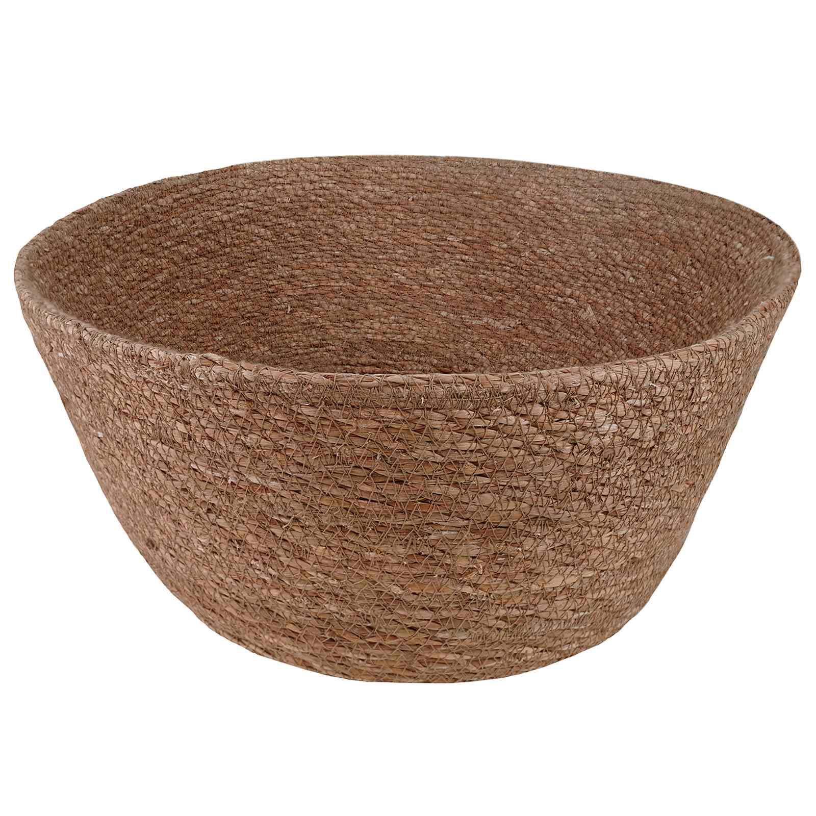 Saksija za biljke s ručkama 2 pcs Prirodna Ø 45 x 36 cm