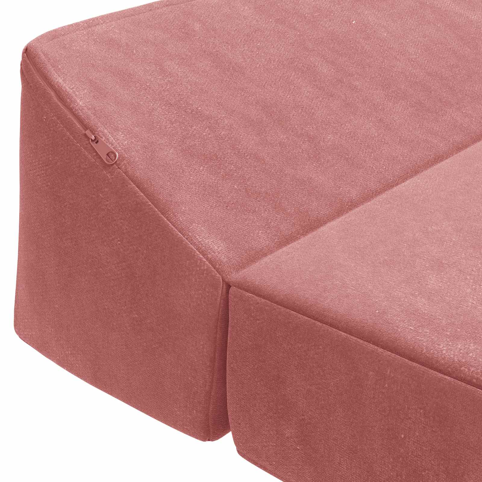 Sofa na razvlačenje Ružičasta 120 x 60 x 49 cm Tkanina