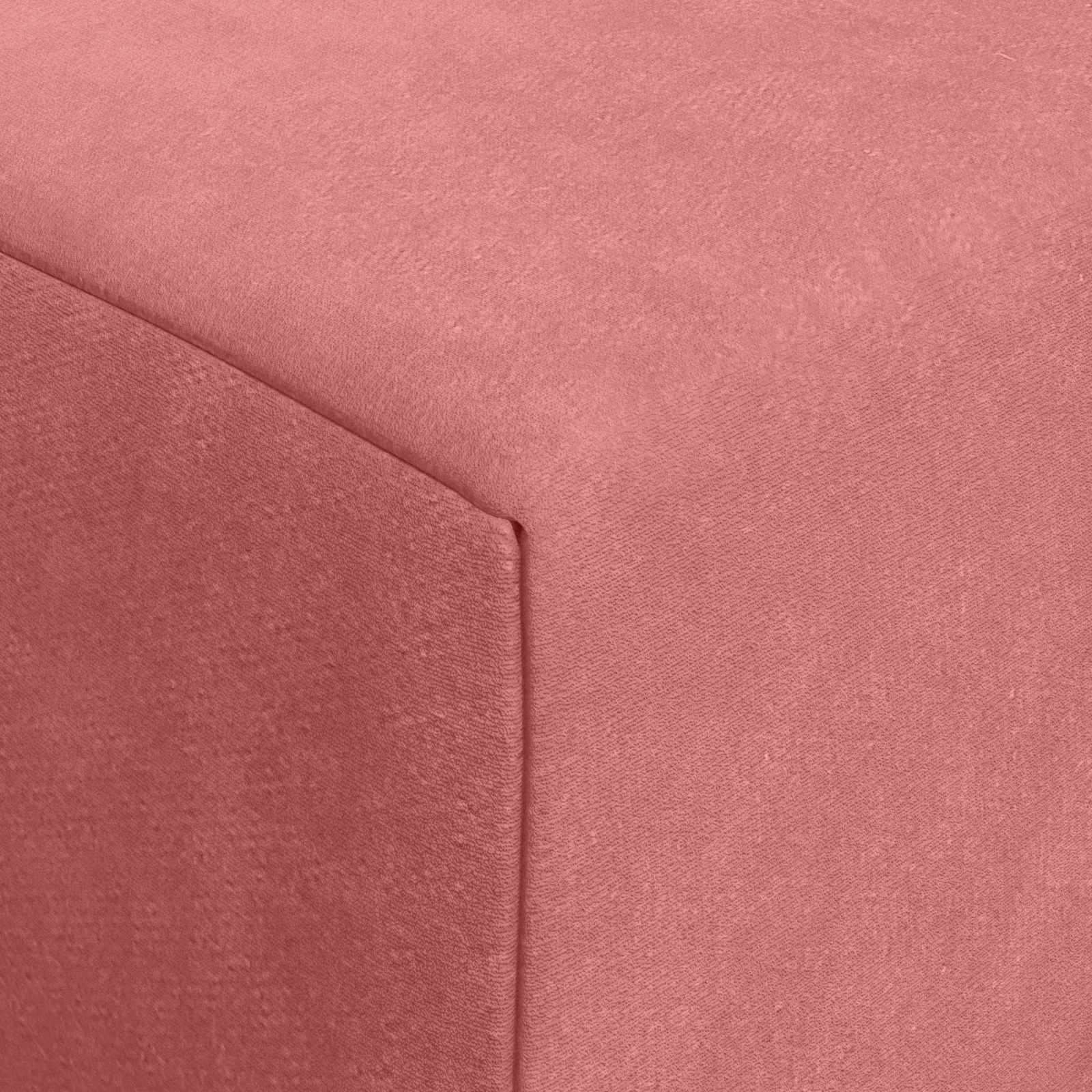 Sofa na razvlačenje Ružičasta 120 x 60 x 49 cm Tkanina