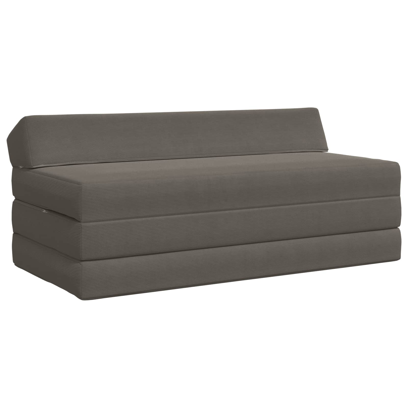 Sofa na razvlačenje Svjetlosiva 120 x 60 x 49 cm Tkanina