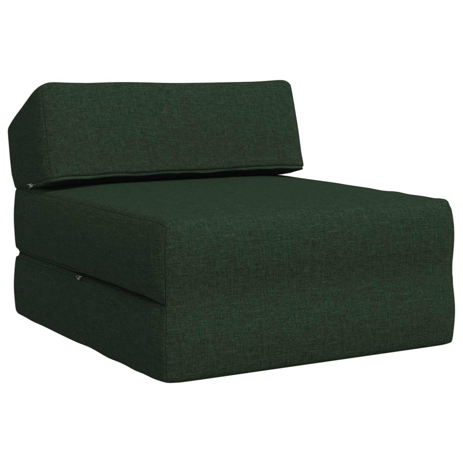 Sofa na razvlačenje Tamnozelena 60 x 70 x 41 cm Tkanina