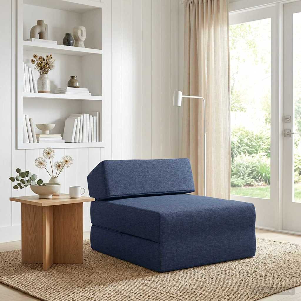 Sofa na razvlačenje Plava 60 x 70 x 41 cm Tkanina