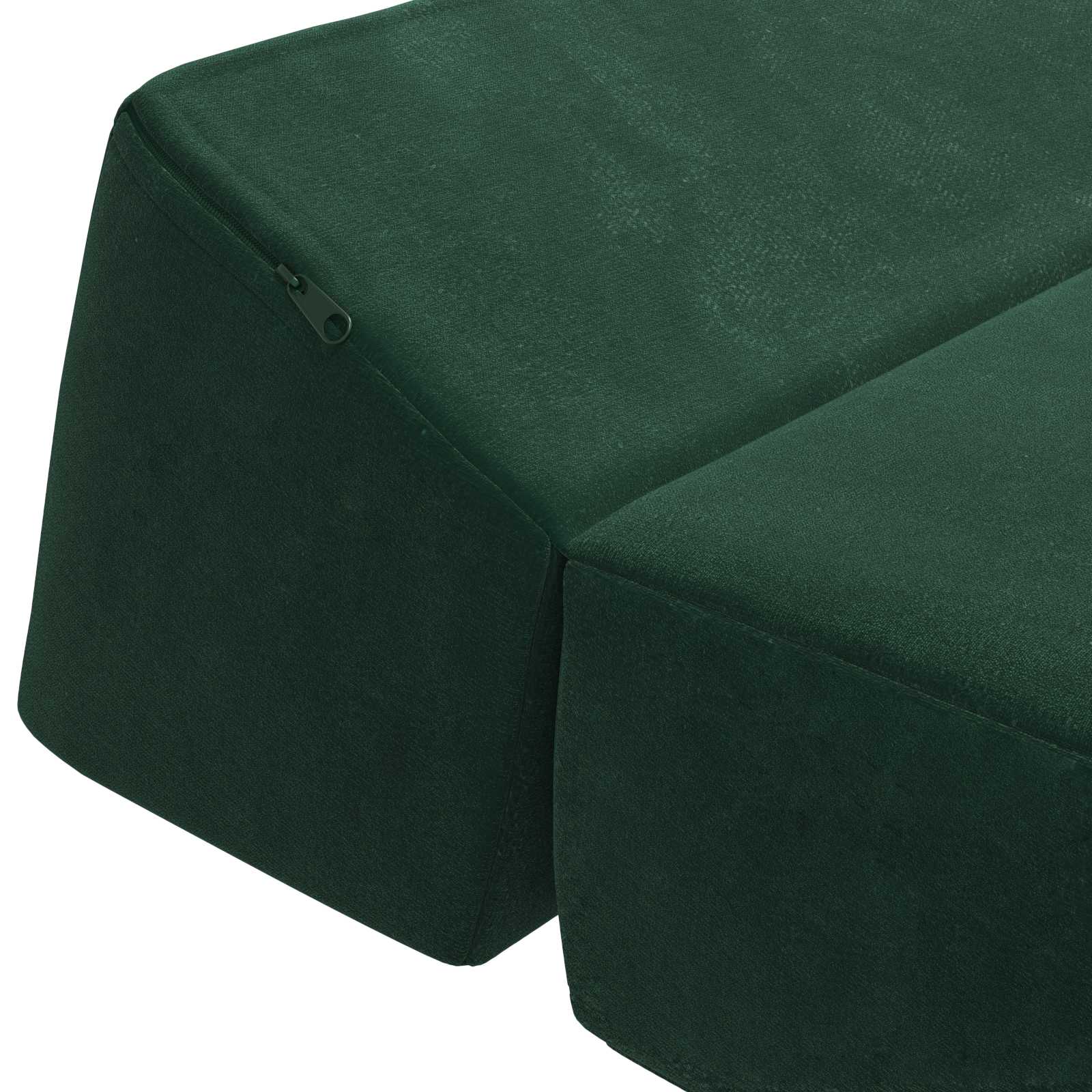 Sofa na razvlačenje Tamnozelena 60 x 70 x 41 cm Tkanina