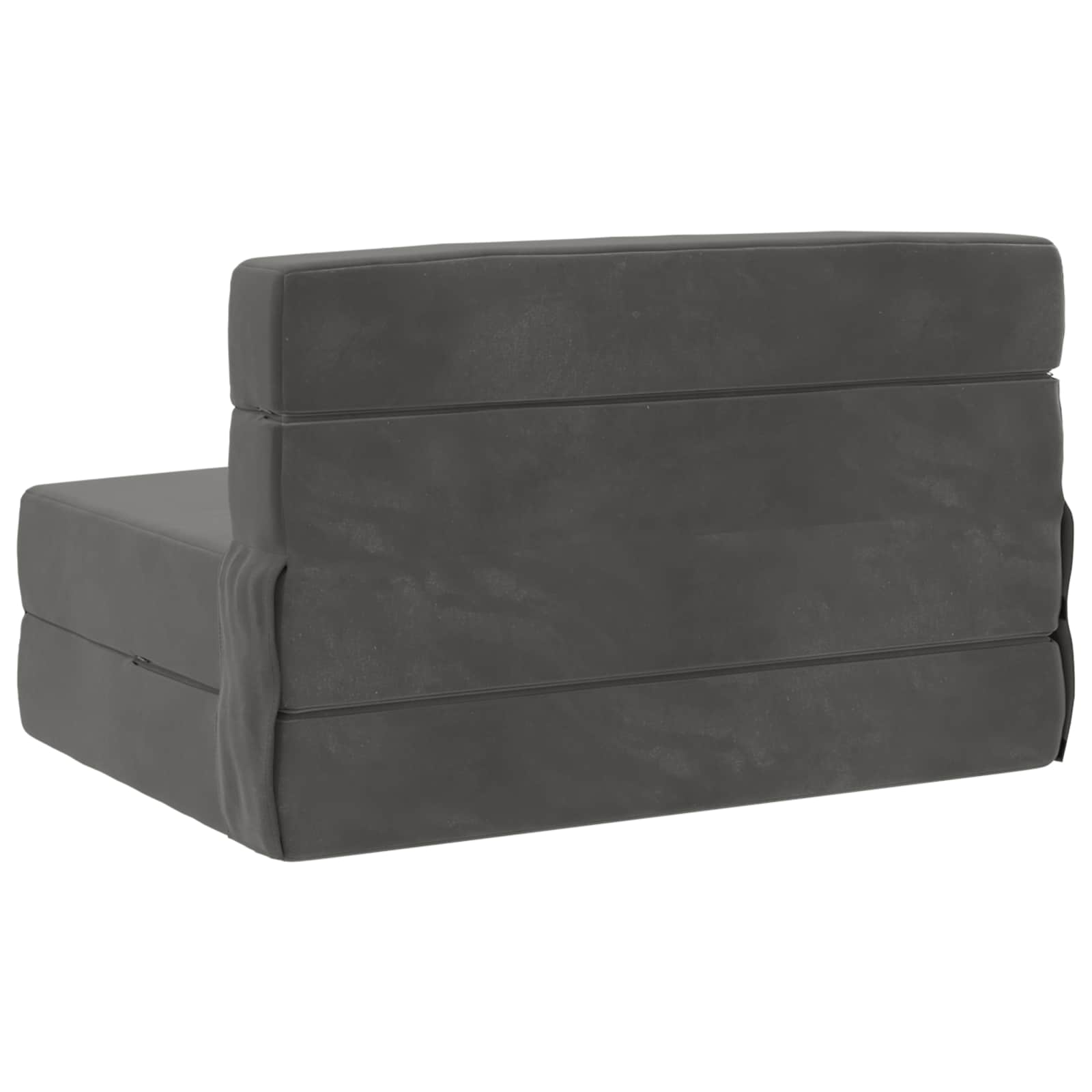 Sofa na razvlačenje Tamnosiva 70 x 72 x 60 cm Tkanina