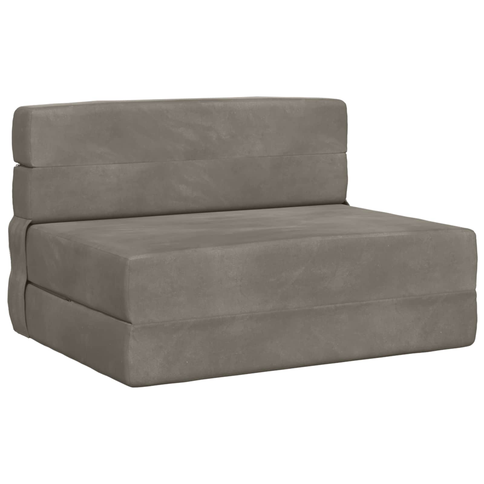 Sofa na razvlačenje Svjetlosiva 70 x 80 x 60 cm Tkanina