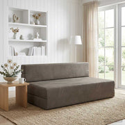 Sofa na razvlačenje Svjetlosiva 152 x 86,5 x 60 cm Tkanina