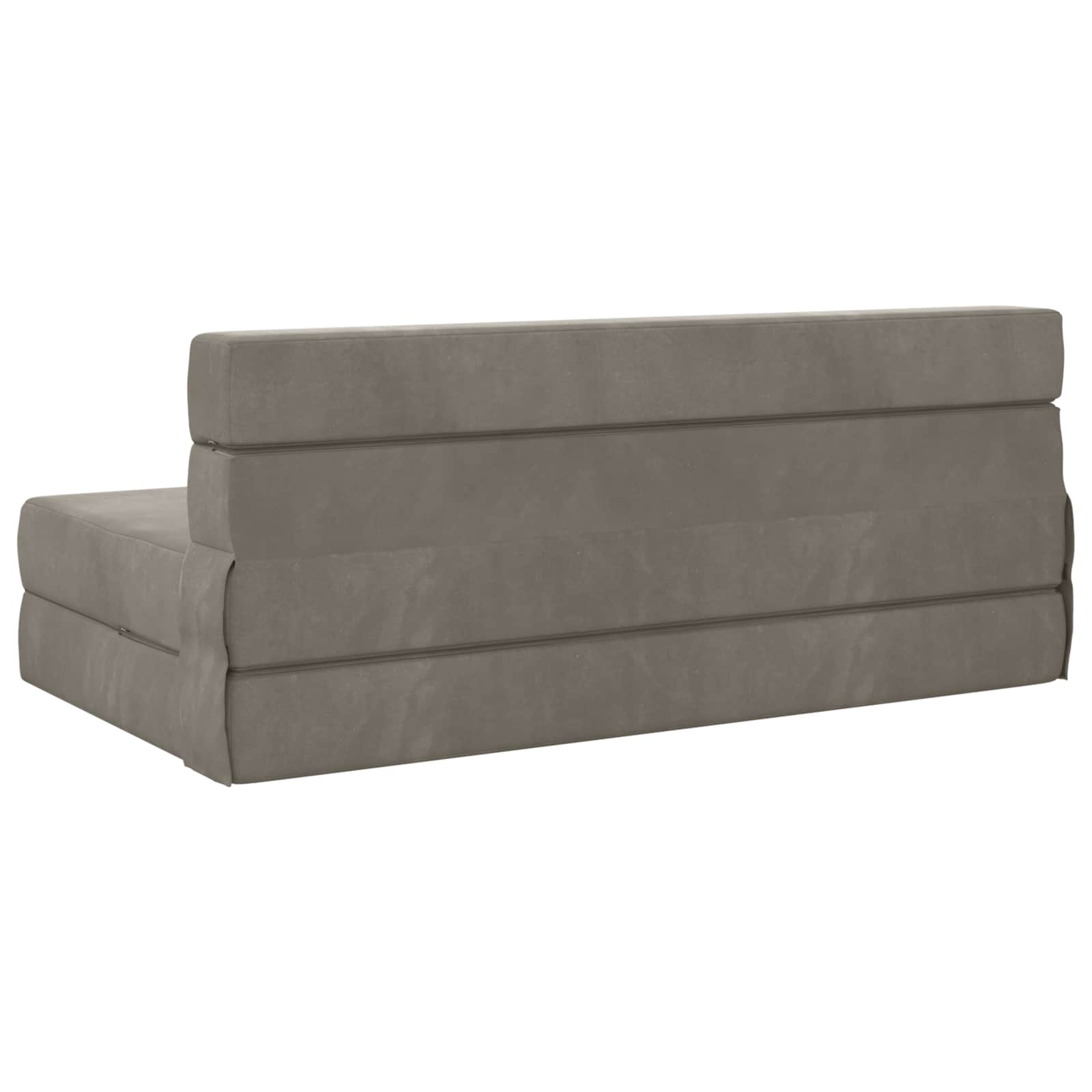 Sofa na razvlačenje Svjetlosiva 152 x 86,5 x 60 cm Tkanina