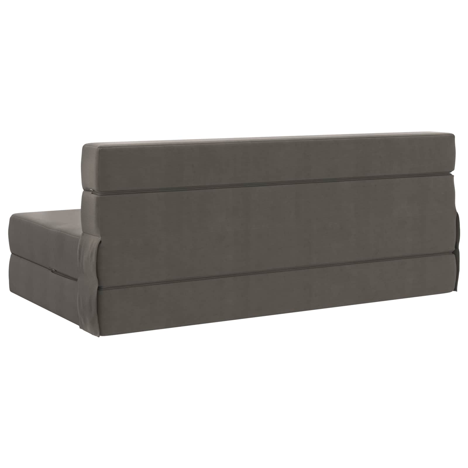 Sofa na razvlačenje Svjetlosiva 152 x 86,5 x 60 cm Tkanina