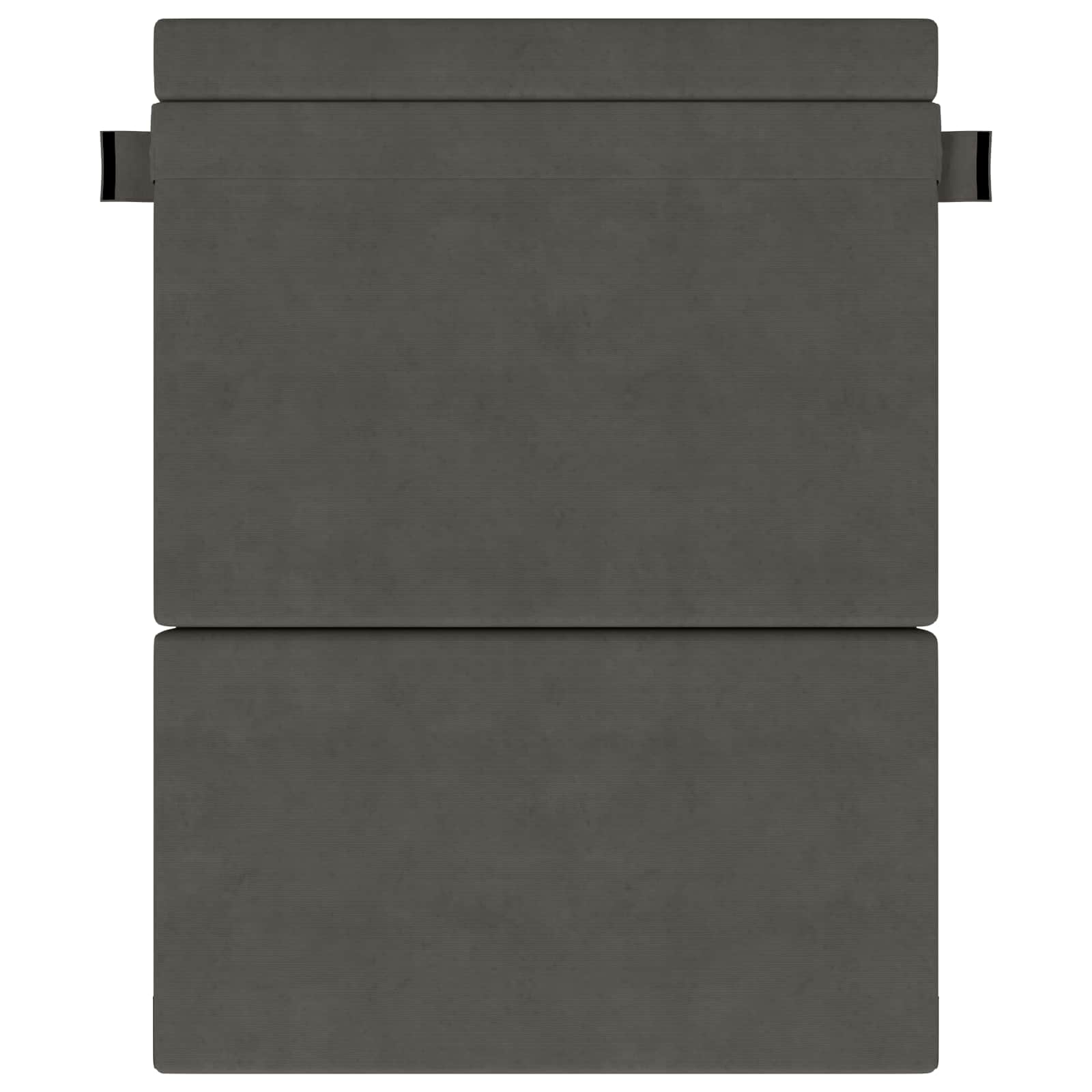 Sofa na razvlačenje Tamnosiva 152 x 86,5 x 60 cm Tkanina