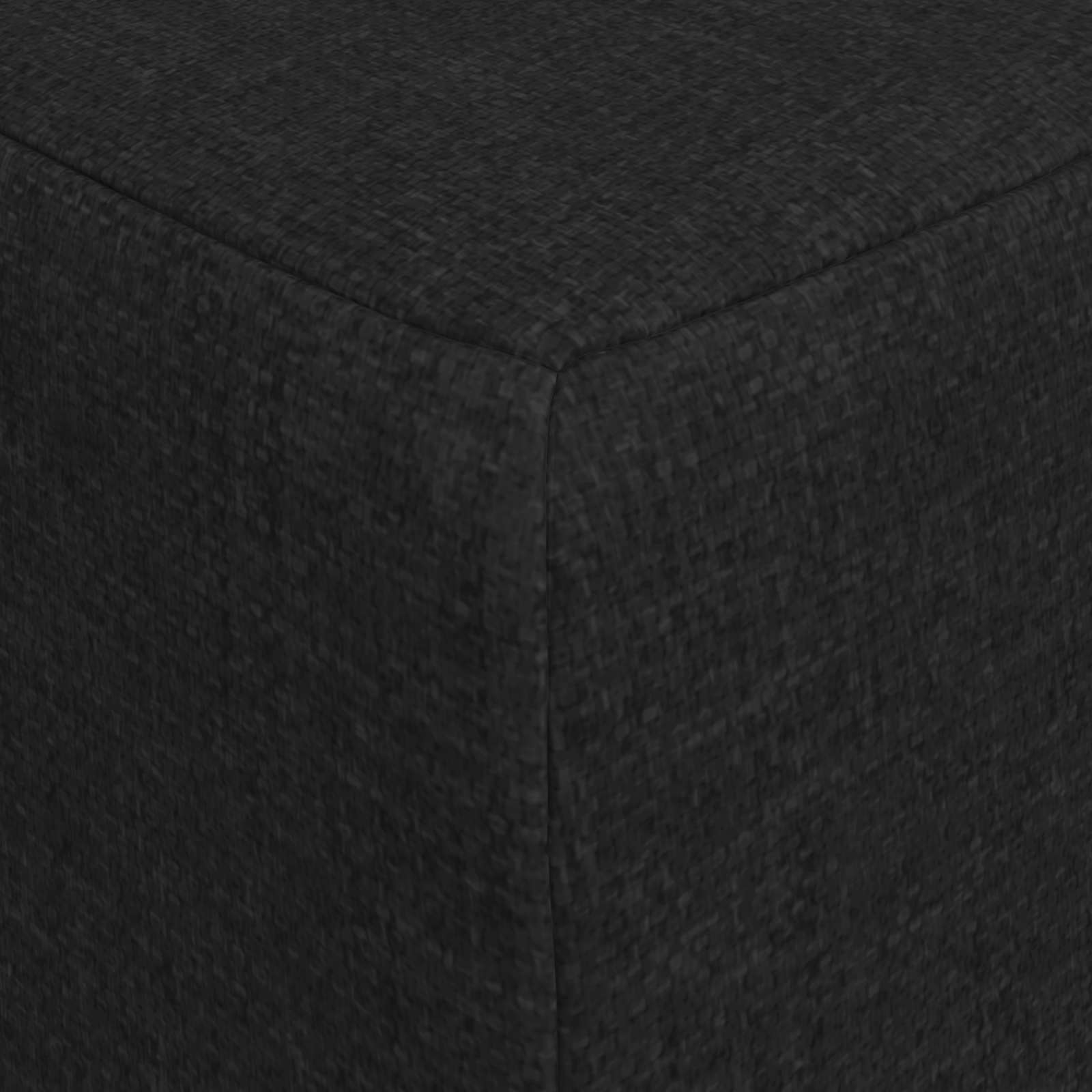 Sofa na razvlačenje 75 x 63 x 45 cm Crna