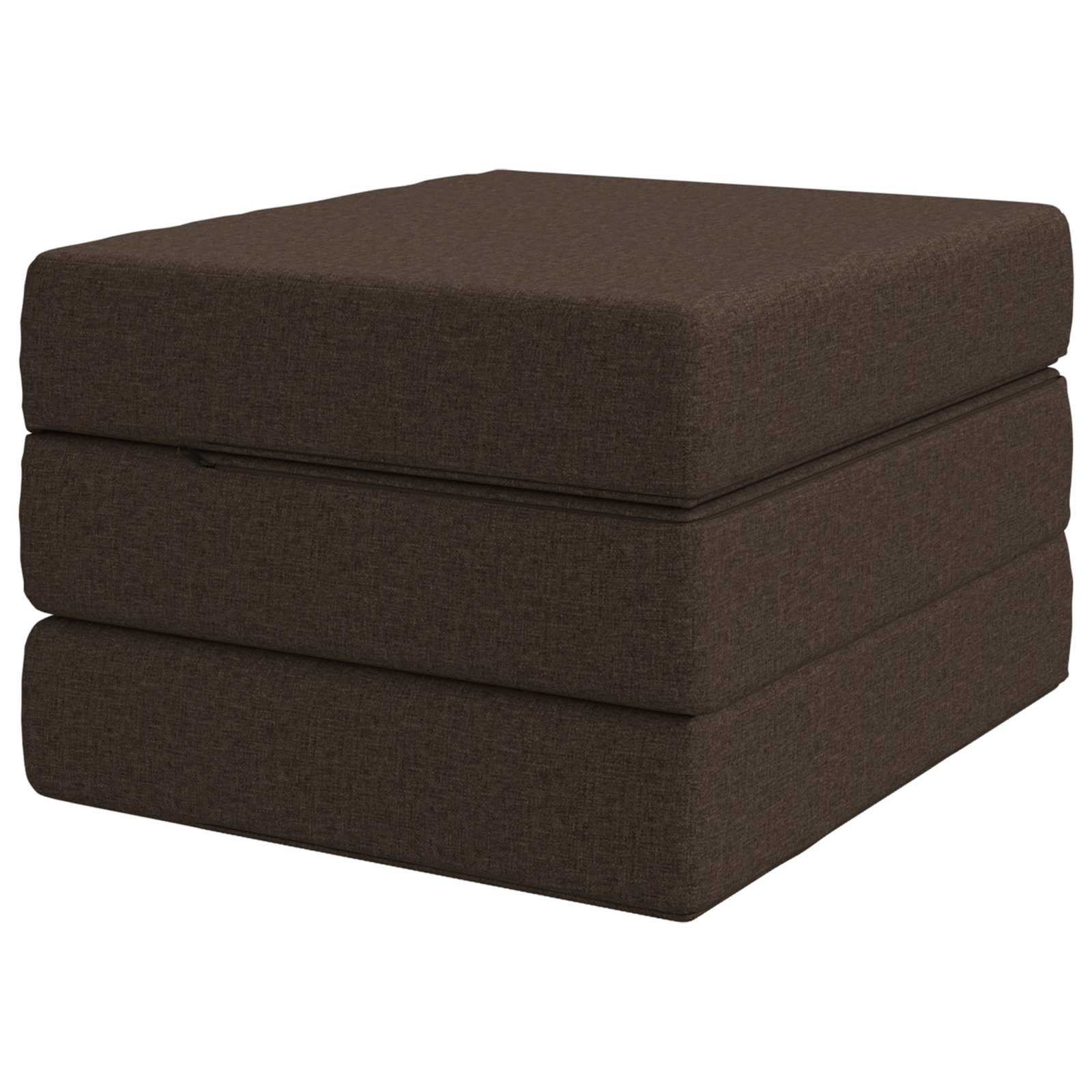 Sofa na razvlačenje 75 x 63 x 45 cm Sivosmeđa