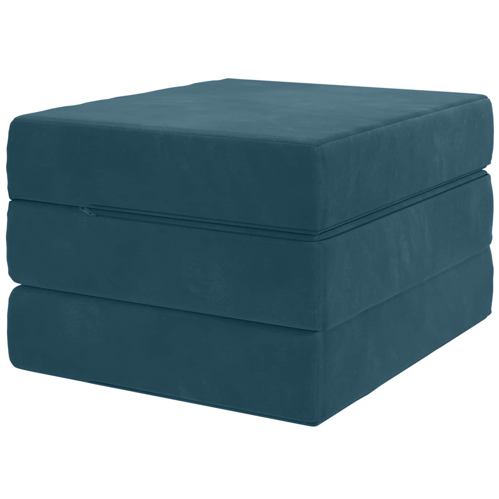 Sofa na razvlačenje 90 x 63 x 45 cm Plava