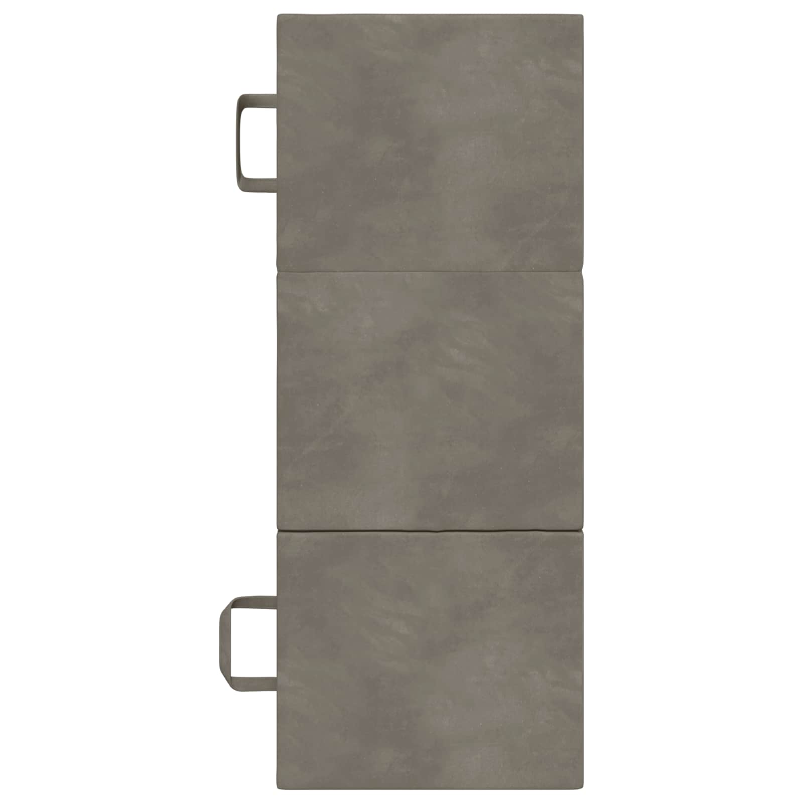 Sofa na razvlačenje 90 x 63 x 45 cm Svjetlosiva