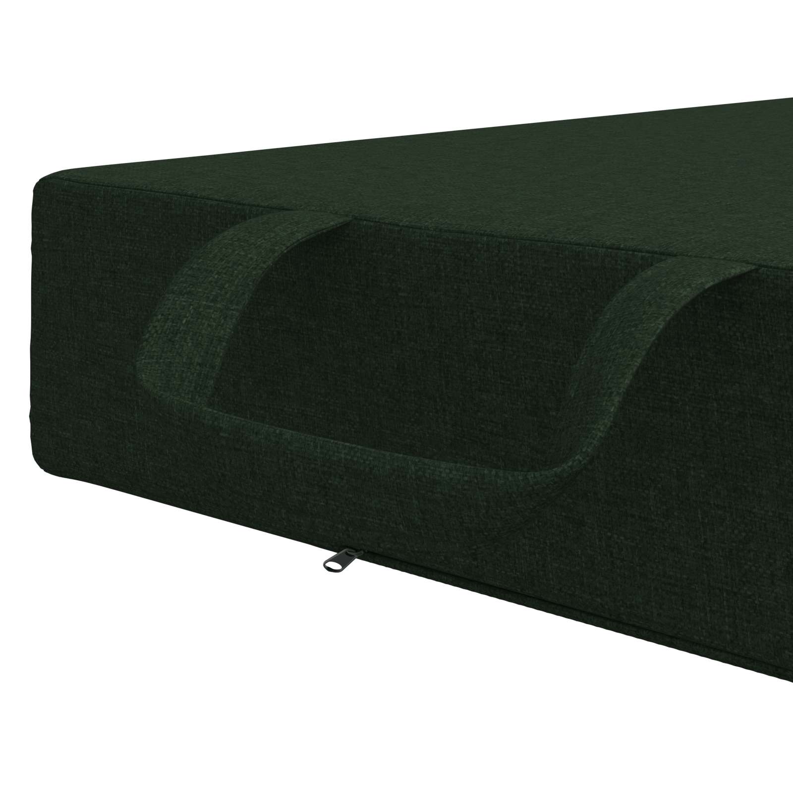 Sofa na razvlačenje 75 x 67 x 45 cm Tamnozelena