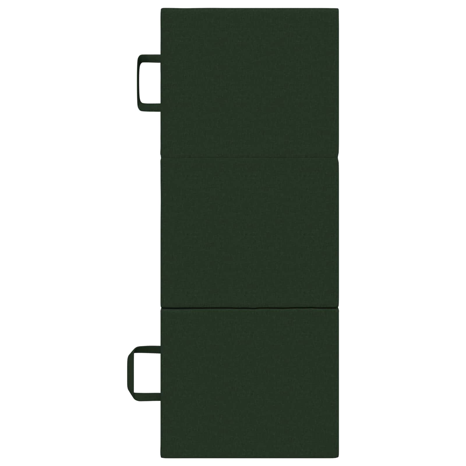 Sofa na razvlačenje 75 x 67 x 45 cm Tamnozelena