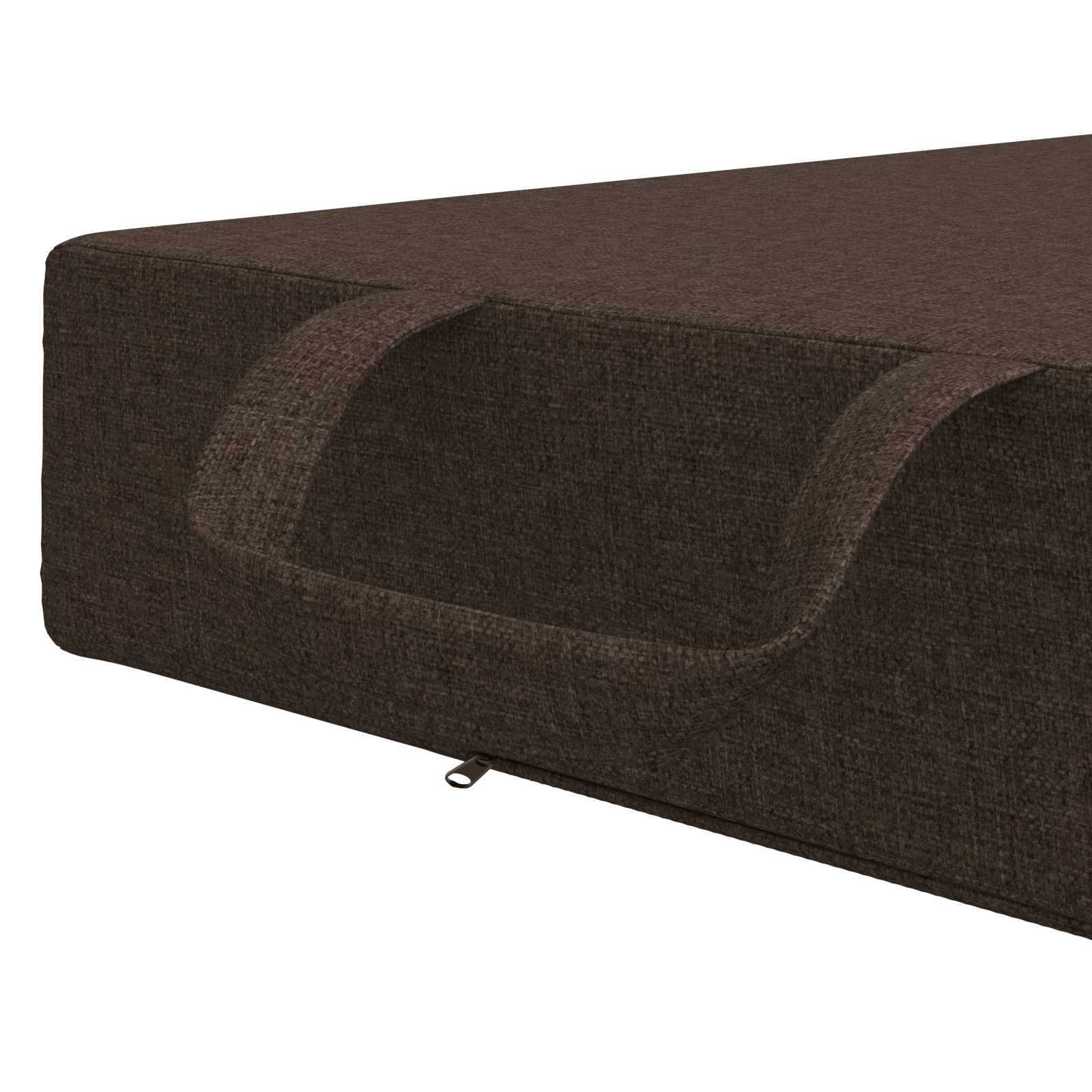 Sofa na razvlačenje 75 x 67 x 45 cm Sivosmeđa