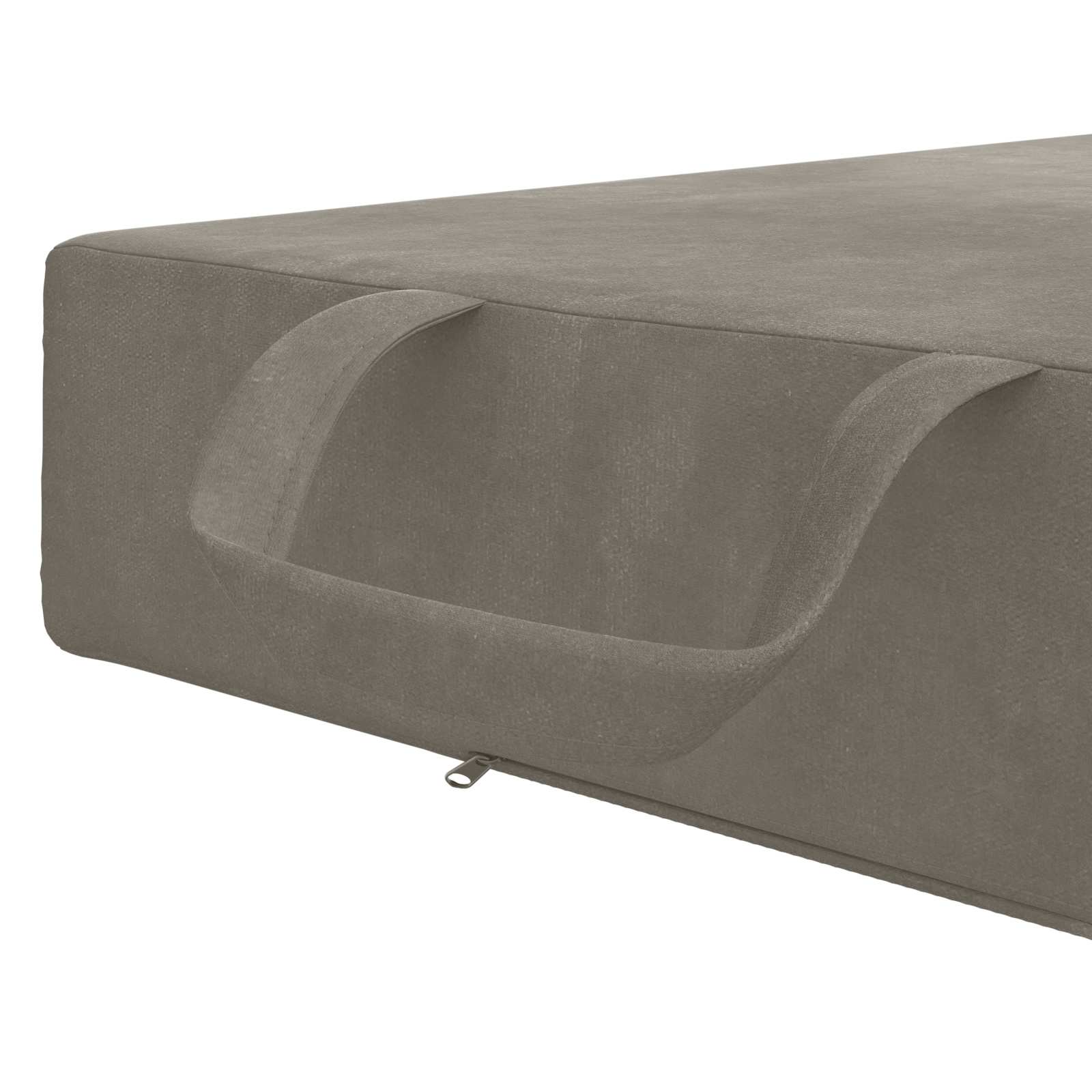Sofa na razvlačenje 90 x 67 x 45 cm Svjetlosiva