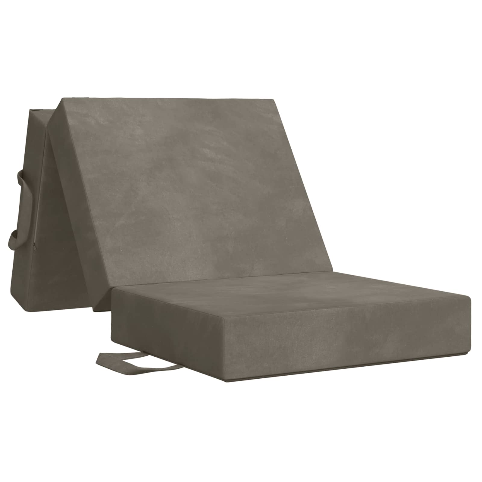 Sofa na razvlačenje 90 x 67 x 45 cm Svjetlosiva