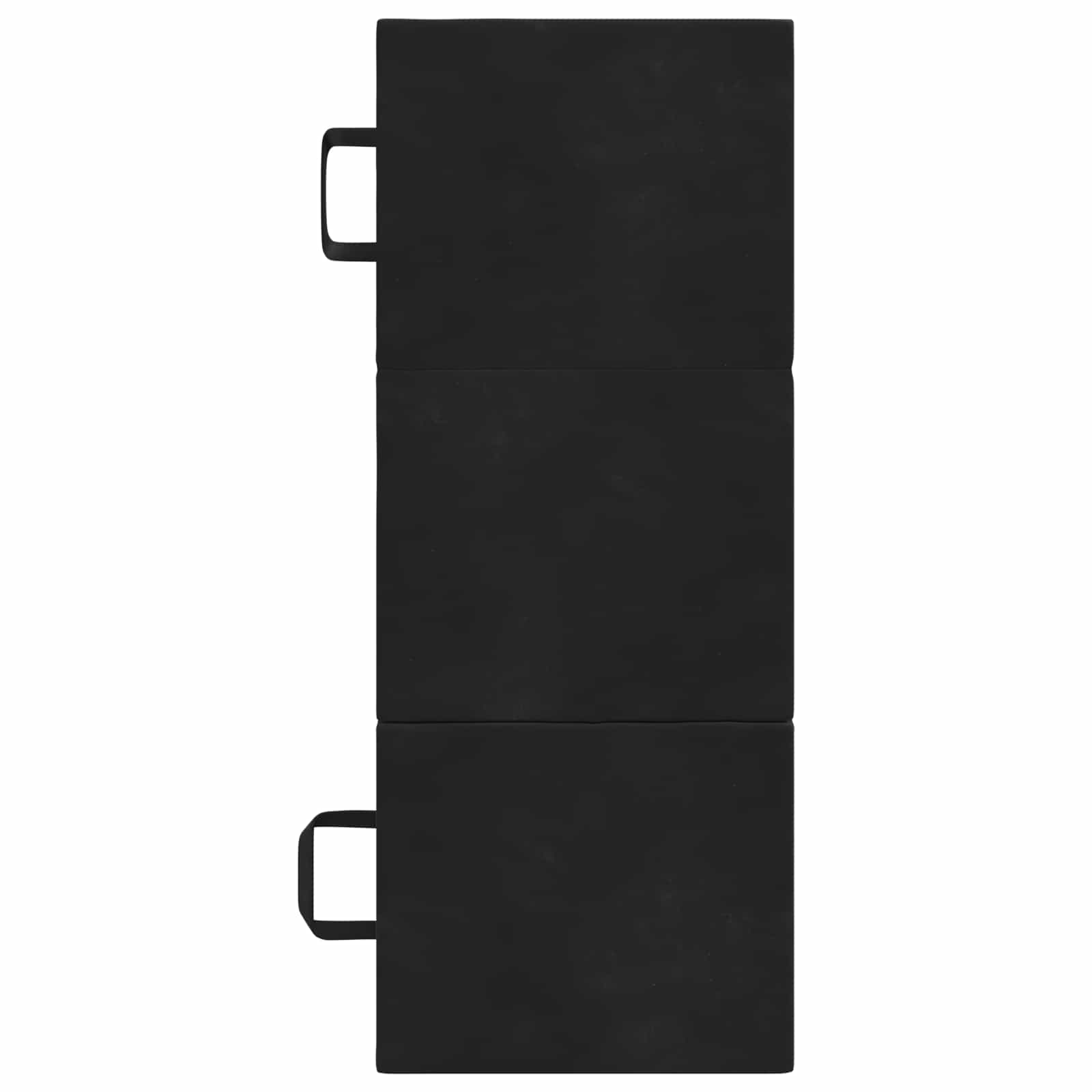 Sofa na razvlačenje 90 x 67 x 45 cm Crna