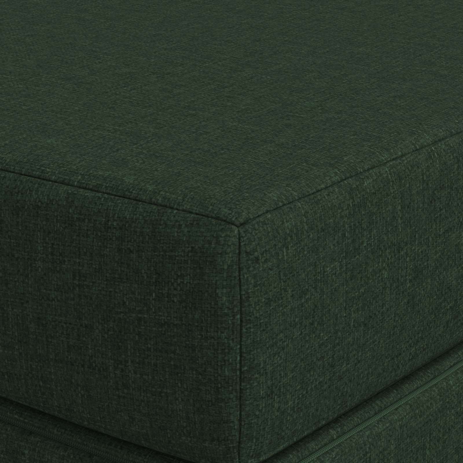 Sofa na razvlačenje 100 x 67 x 45 cm Tamnozelena