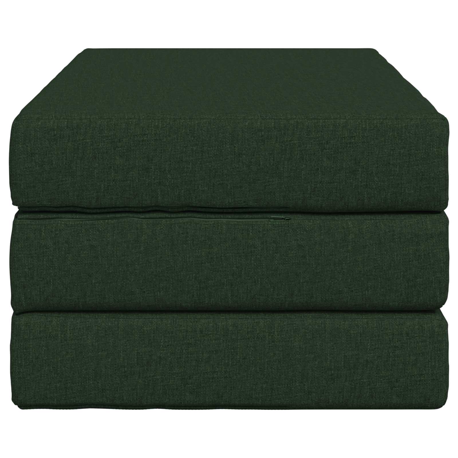 Sofa na razvlačenje 100 x 67 x 45 cm Tamnozelena