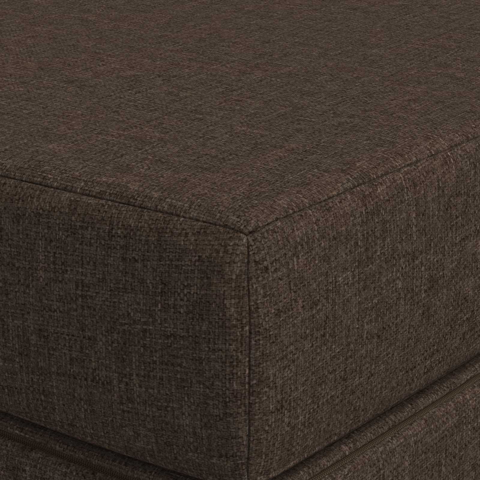 Sofa na razvlačenje 100 x 67 x 45 cm Sivosmeđa