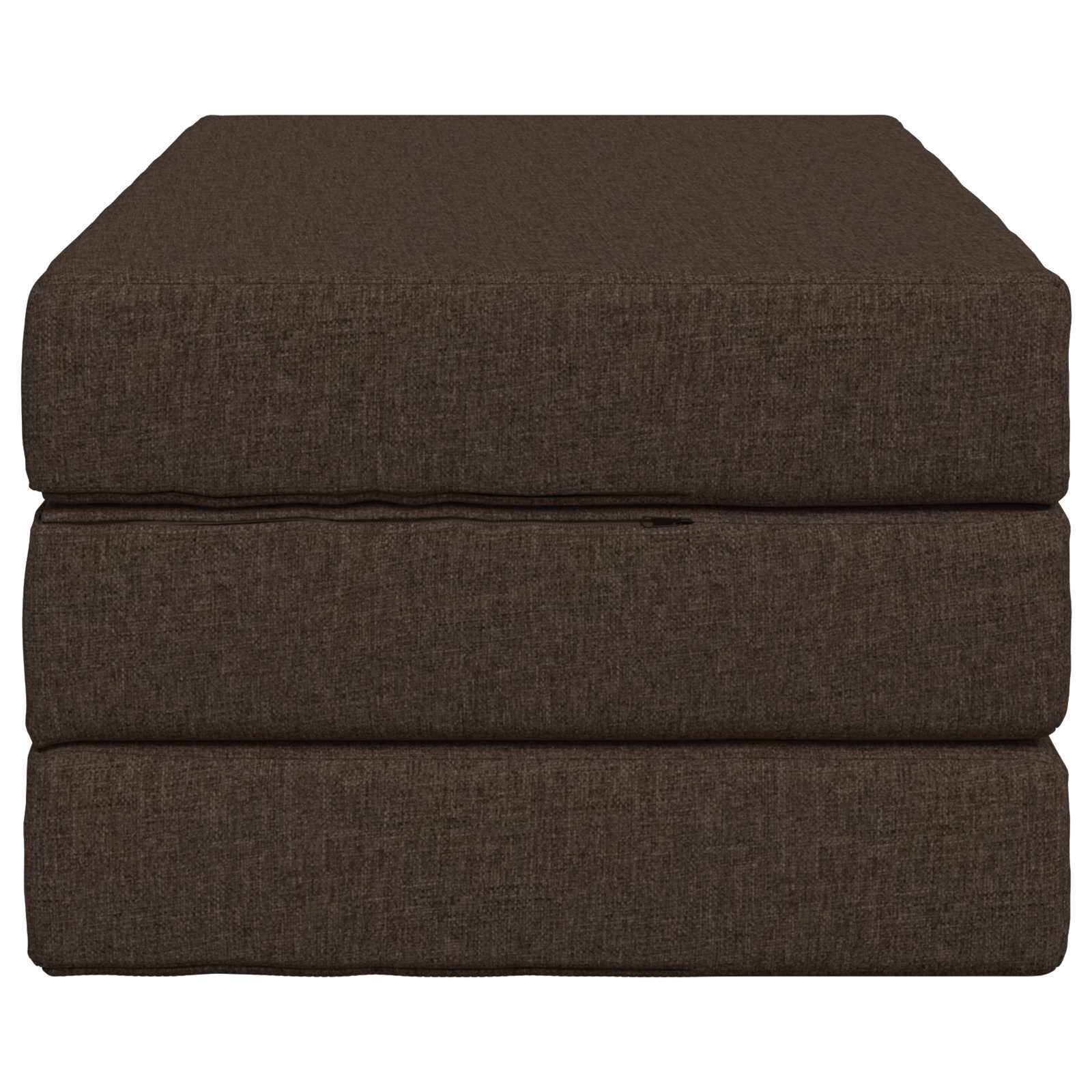 Sofa na razvlačenje 100 x 67 x 45 cm Sivosmeđa