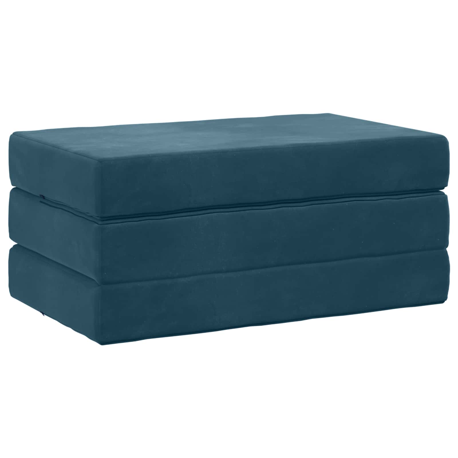 Sofa na razvlačenje 100 x 67 x 45 cm Plava