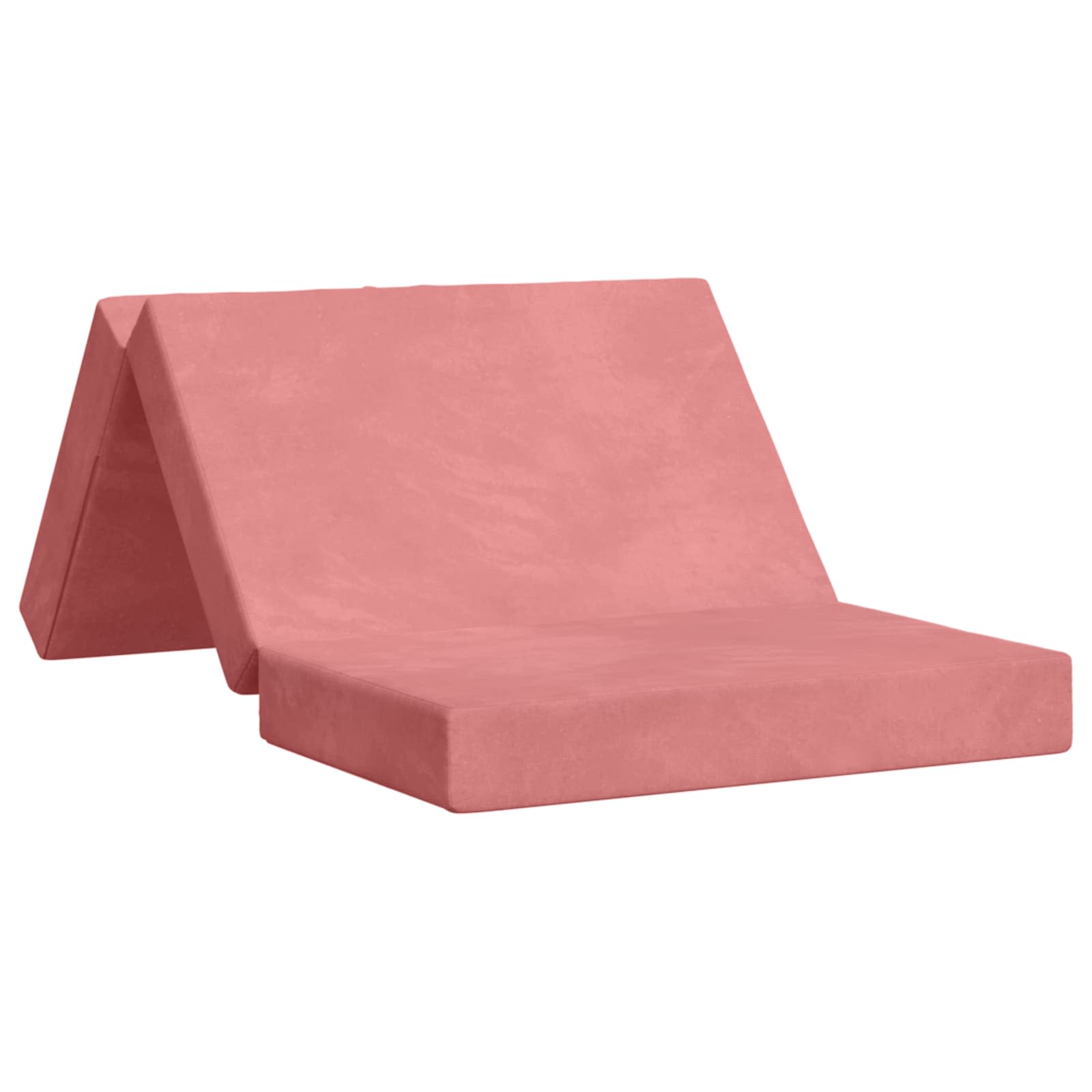 Sofa na razvlačenje 100 x 67 x 45 cm Ružičasta