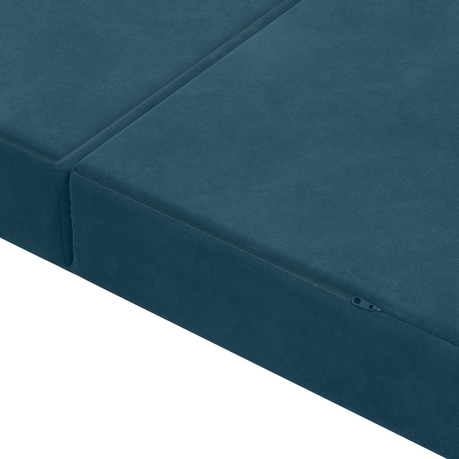 Sofa na razvlačenje 120 x 67 x 45 cm Plava