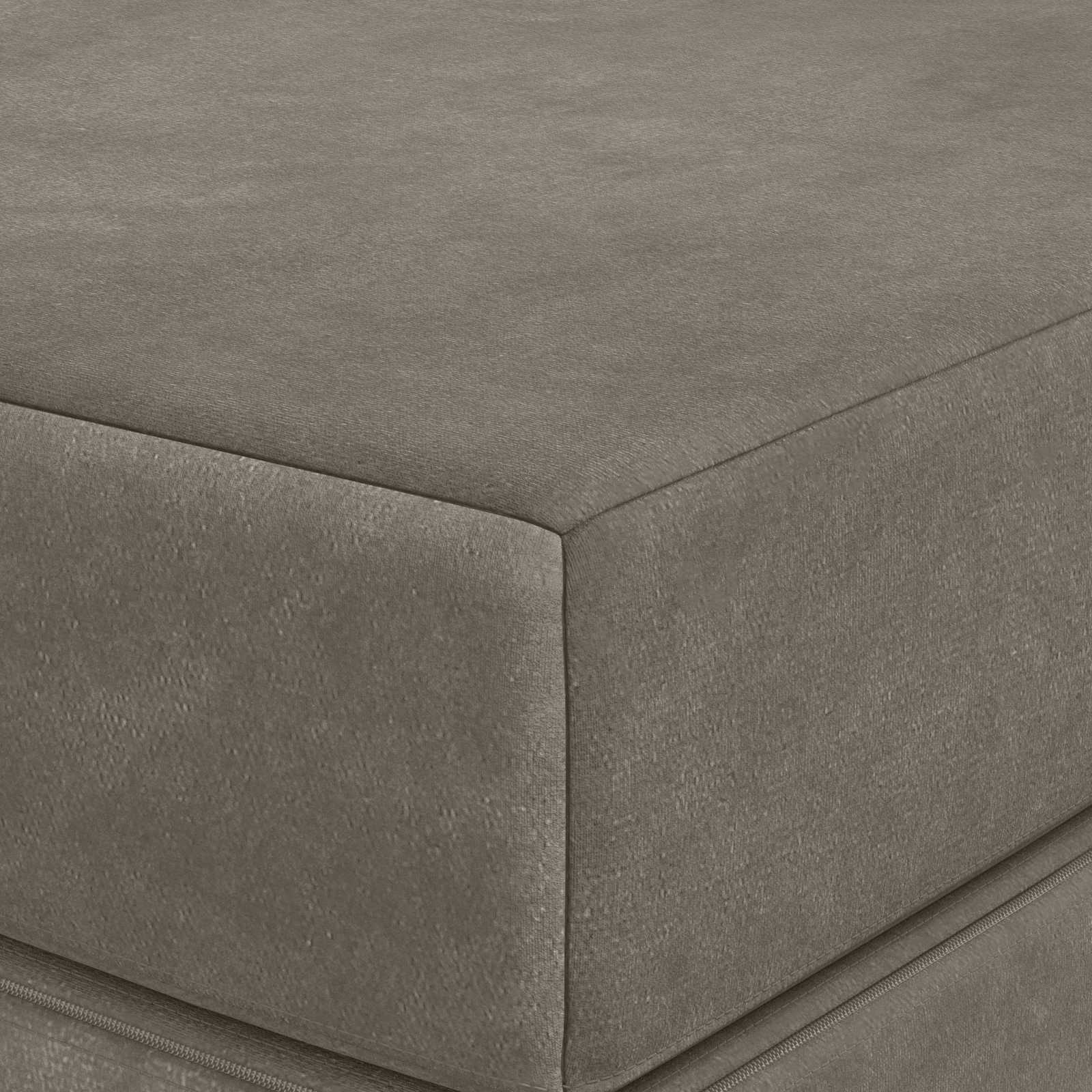 Sofa na razvlačenje 120 x 67 x 45 cm Svjetlosiva