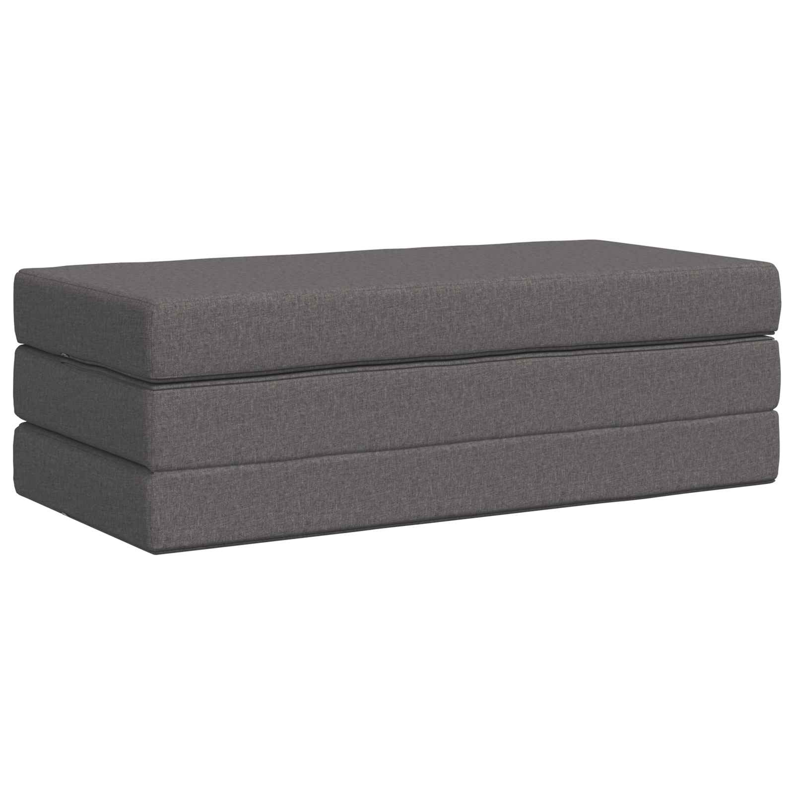 Sofa na razvlačenje 140 x 67 x 45 cm Svjetlosiva