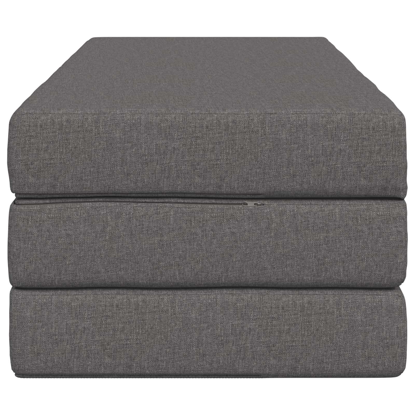 Sofa na razvlačenje 140 x 67 x 45 cm Svjetlosiva