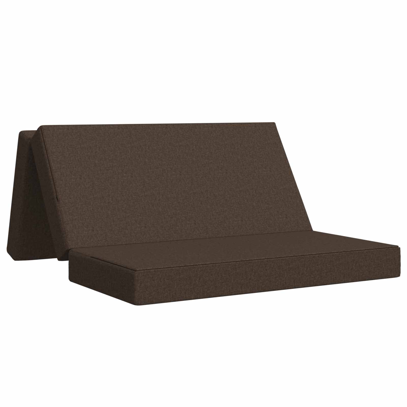 Sofa na razvlačenje 160 x 67 x 45 cm Sivosmeđa