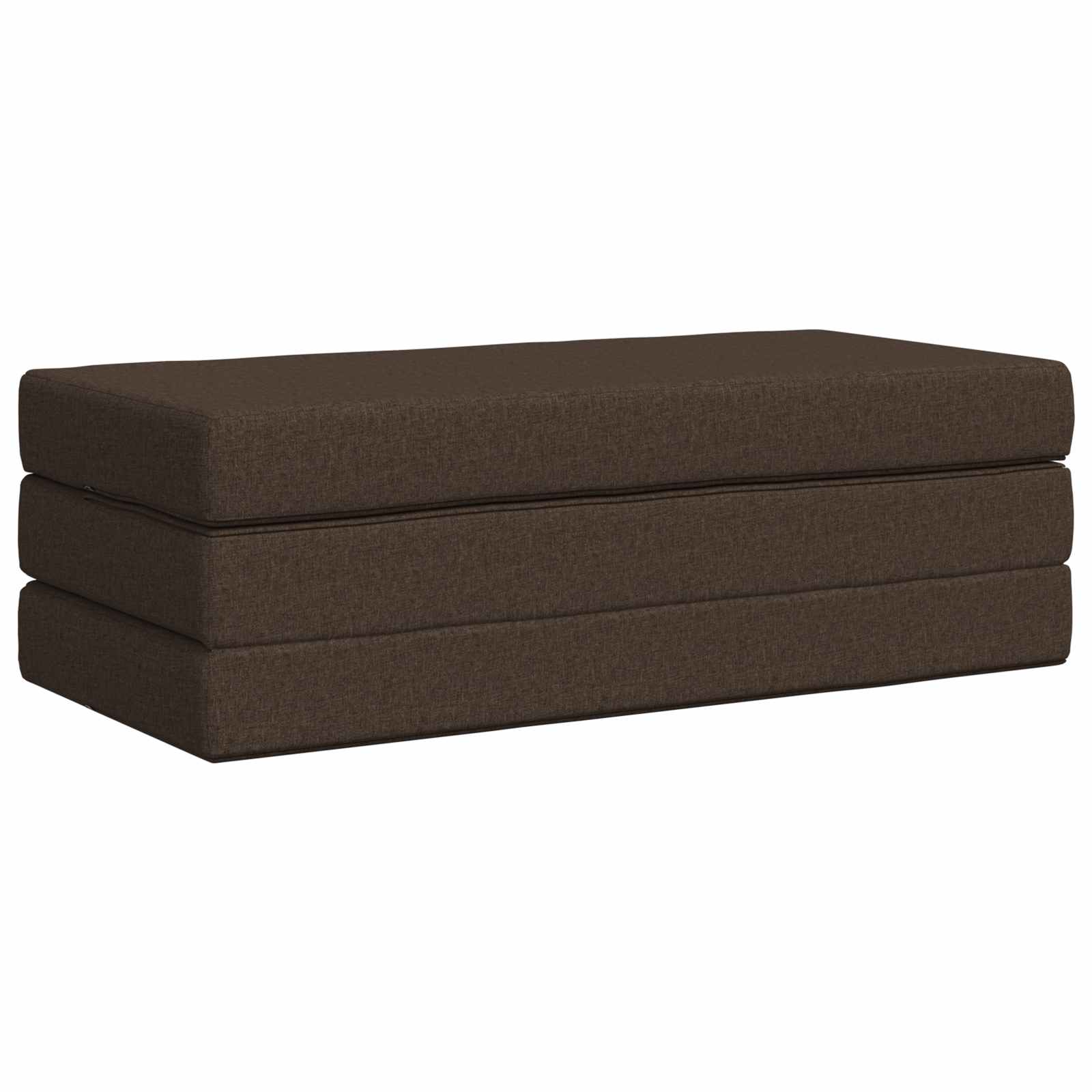 Sofa na razvlačenje 160 x 67 x 45 cm Sivosmeđa