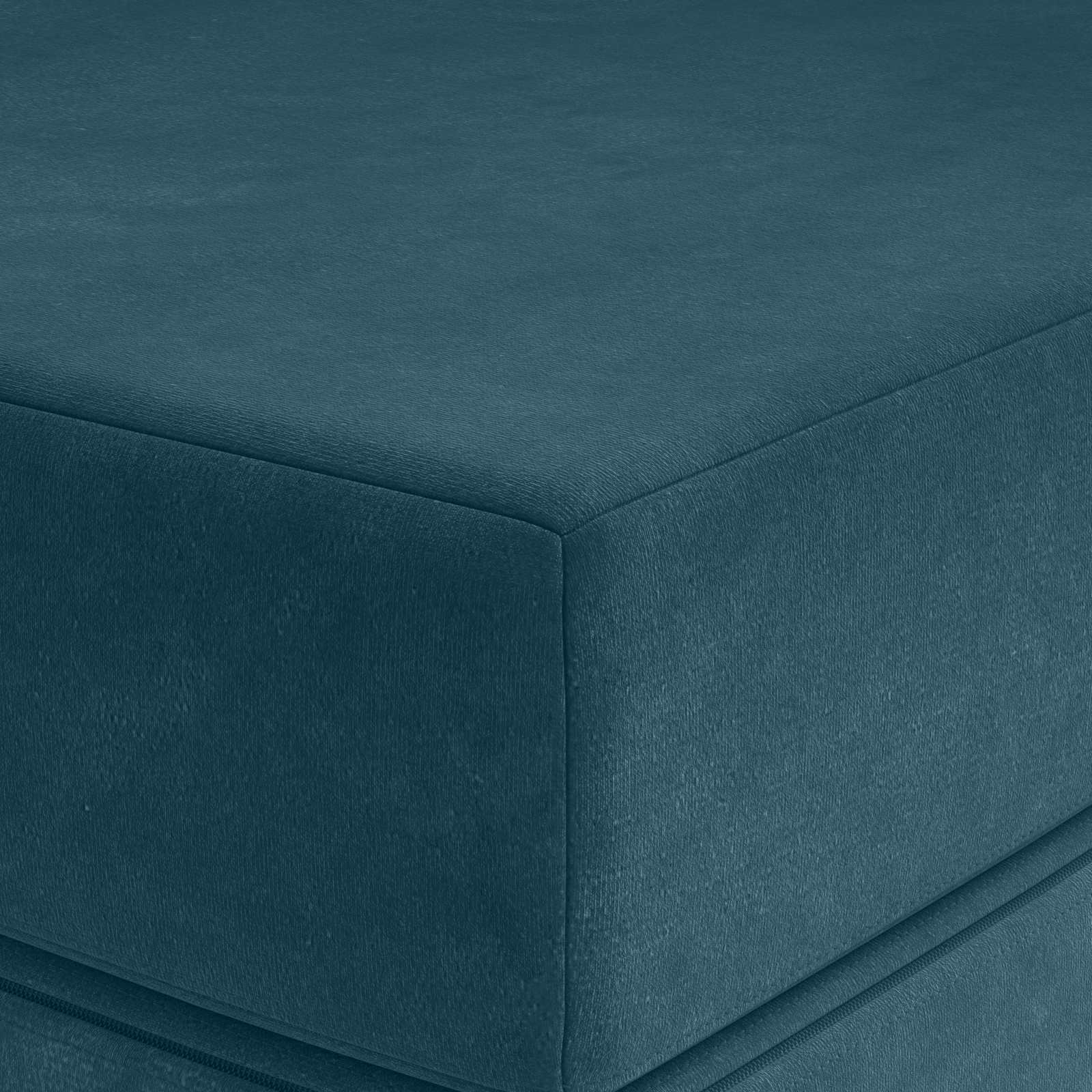 Sofa na razvlačenje 160 x 67 x 45 cm Plava