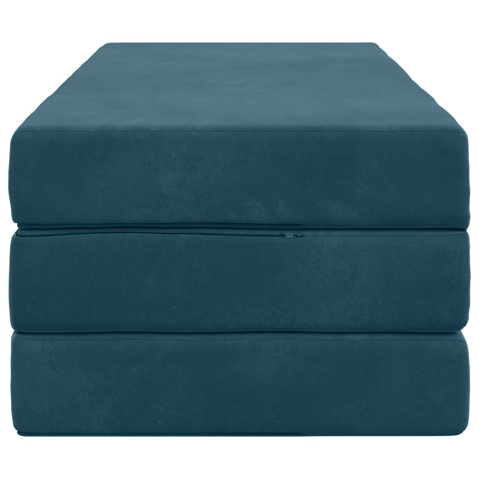 Sofa na razvlačenje 160 x 67 x 45 cm Plava