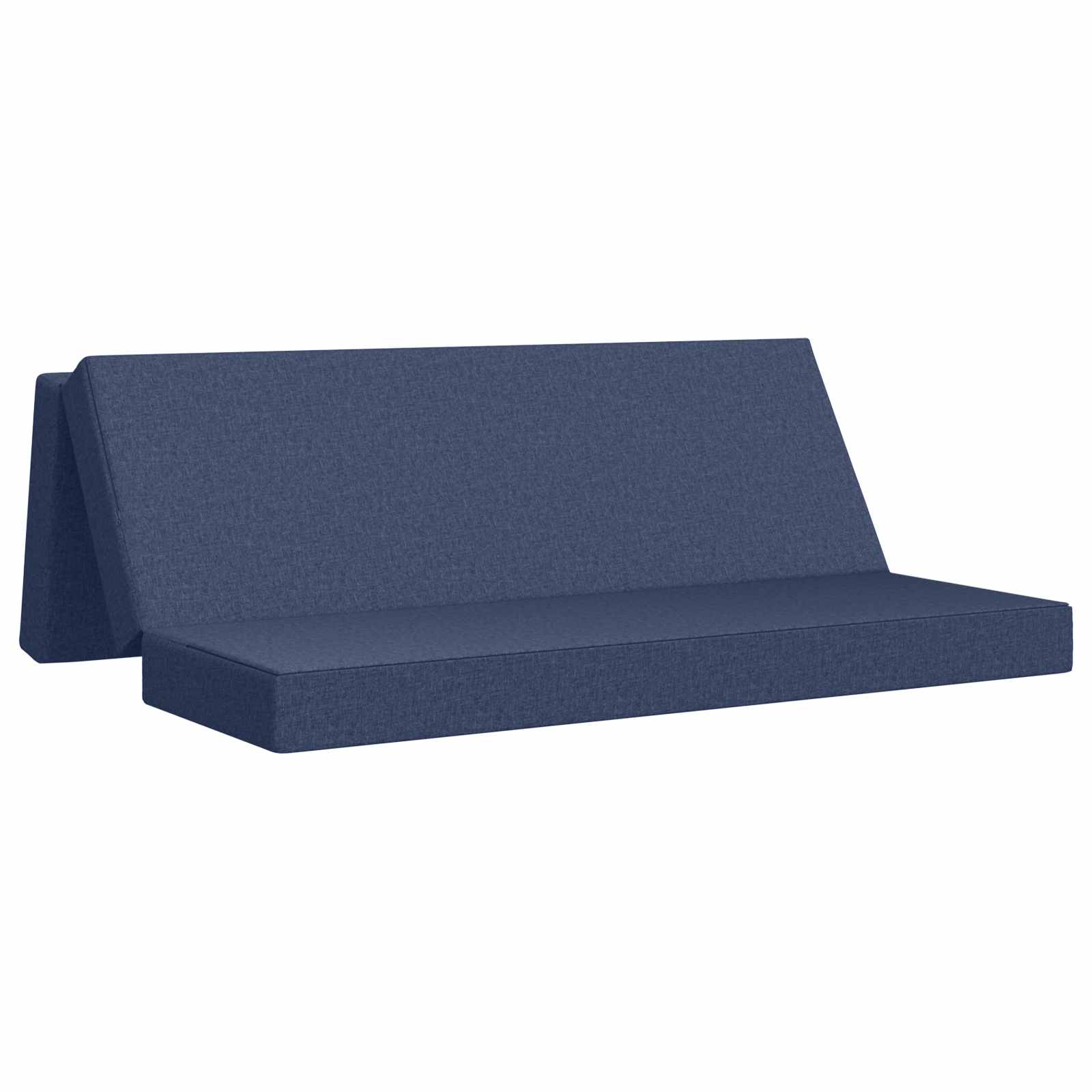 Sofa na razvlačenje 180 x 67 x 45 cm Plava