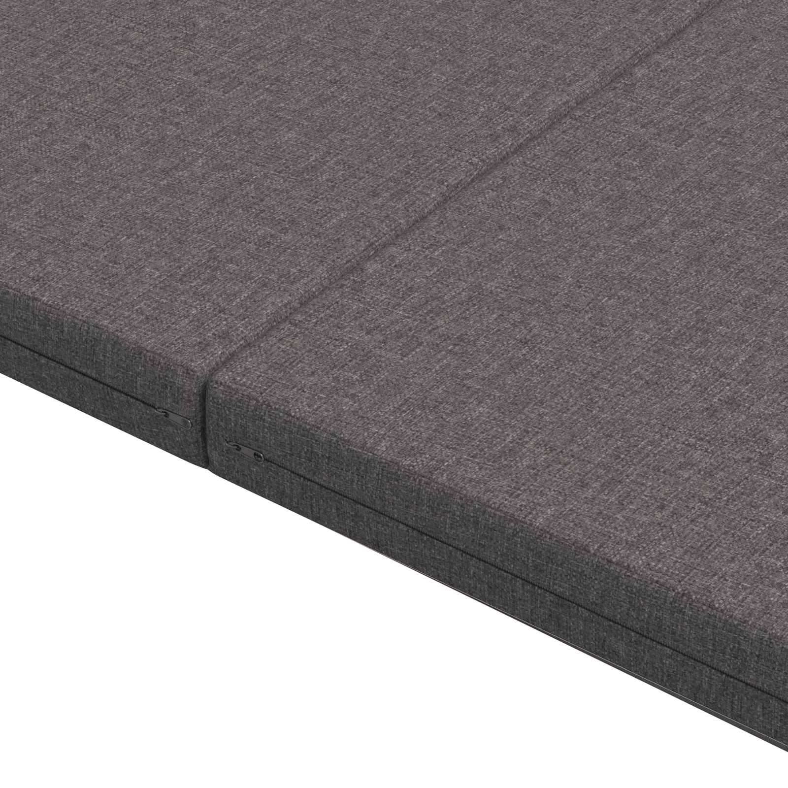 Sofa na razvlačenje 140 x 67 x 45 cm Svjetlosiva
