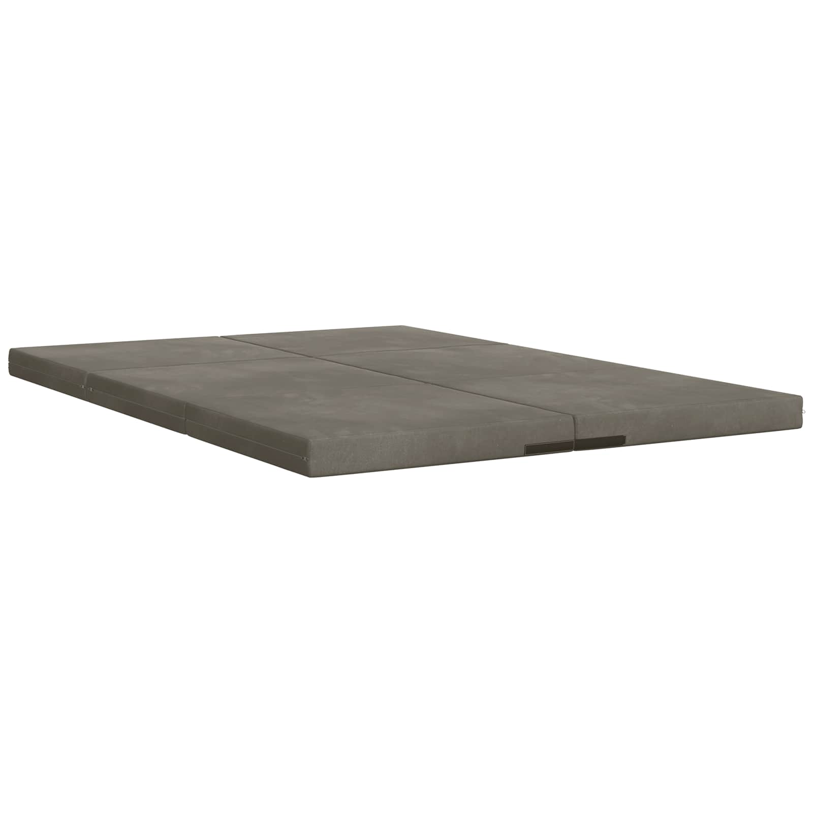 Sofa na razvlačenje 140 x 67 x 45 cm Svjetlosiva
