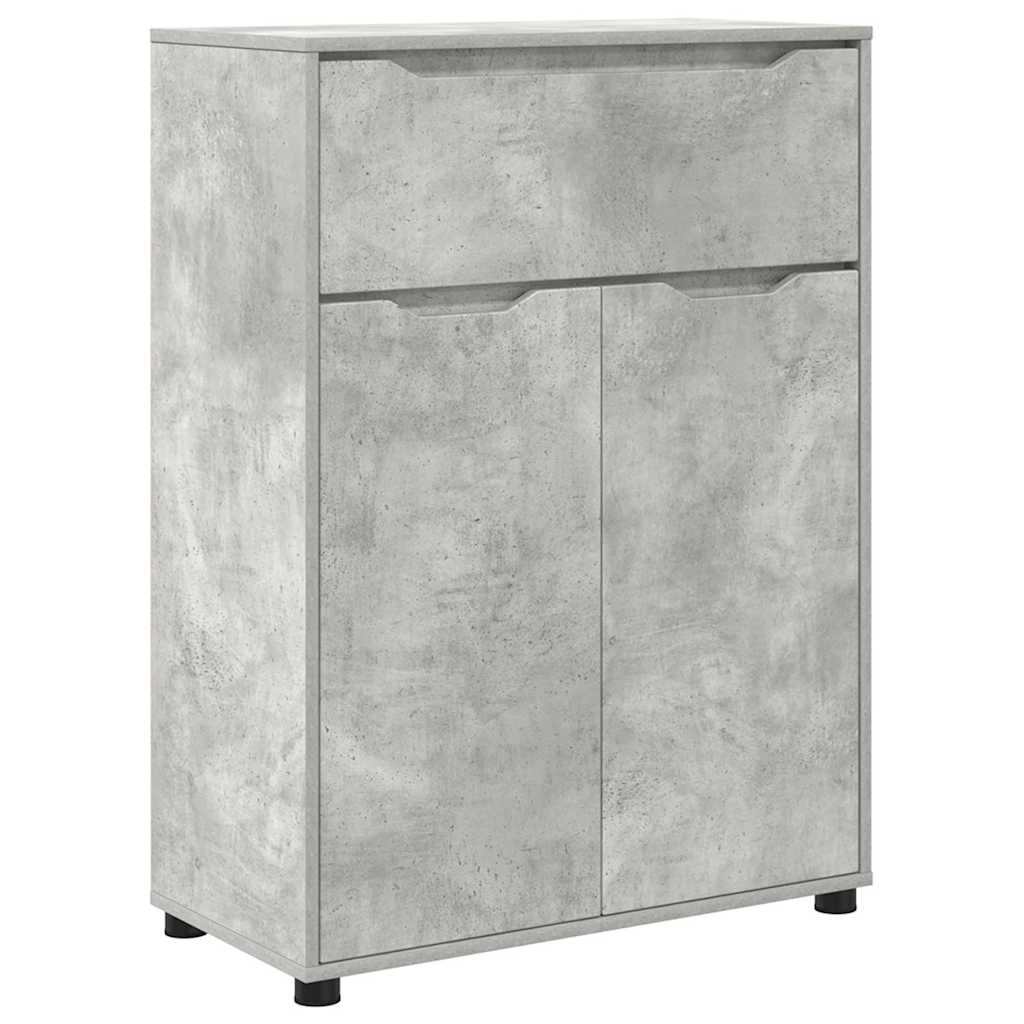 Kupaonski ormar s ladicama Betonski sivi 72,5 x 36,5 x 100 cm