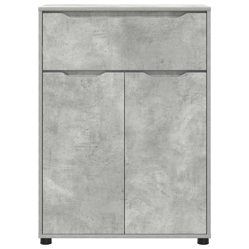 Kupaonski ormar s ladicama Betonski sivi 72,5 x 36,5 x 100 cm
