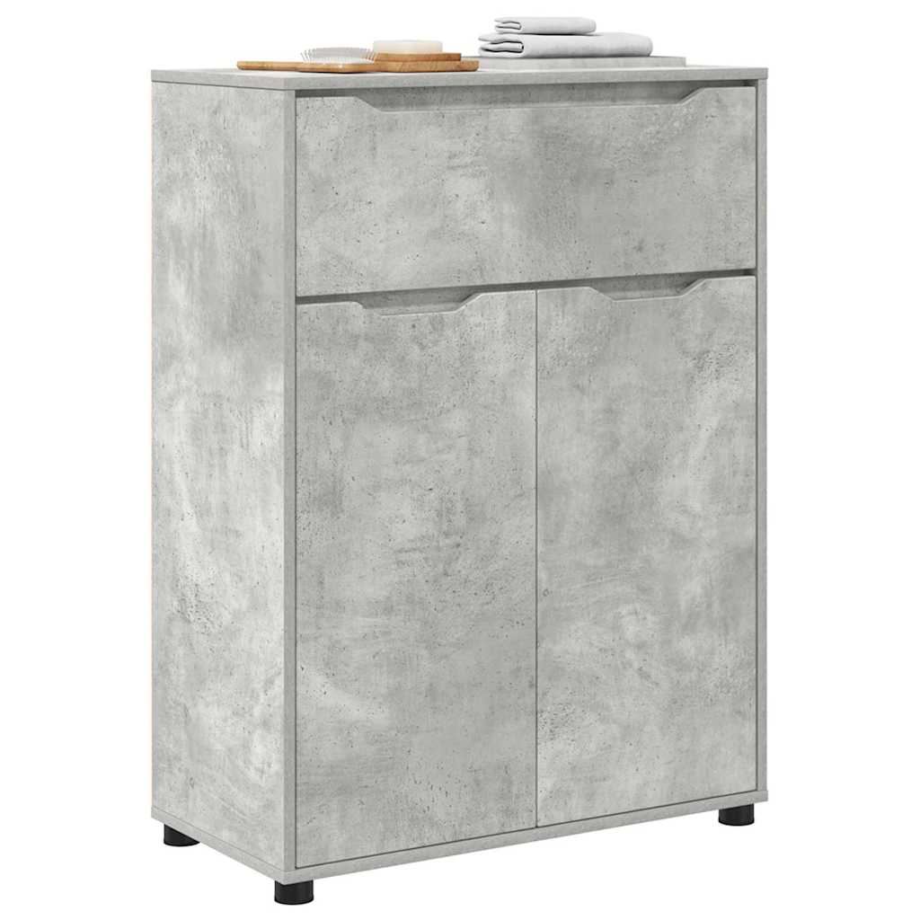 Kupaonski ormar s ladicama Betonski sivi 72,5 x 36,5 x 100 cm
