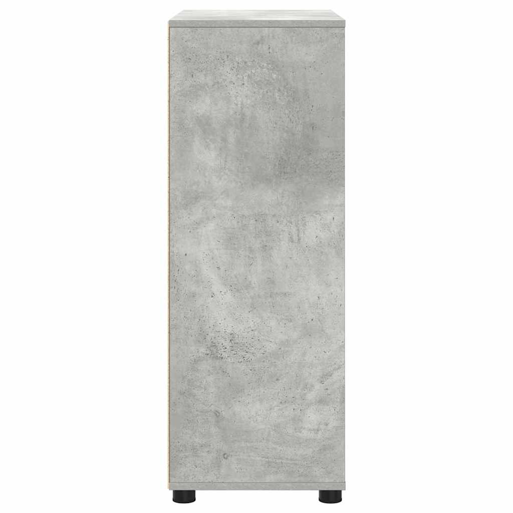 Kupaonski ormar s ladicama Betonski sivi 72,5 x 36,5 x 100 cm