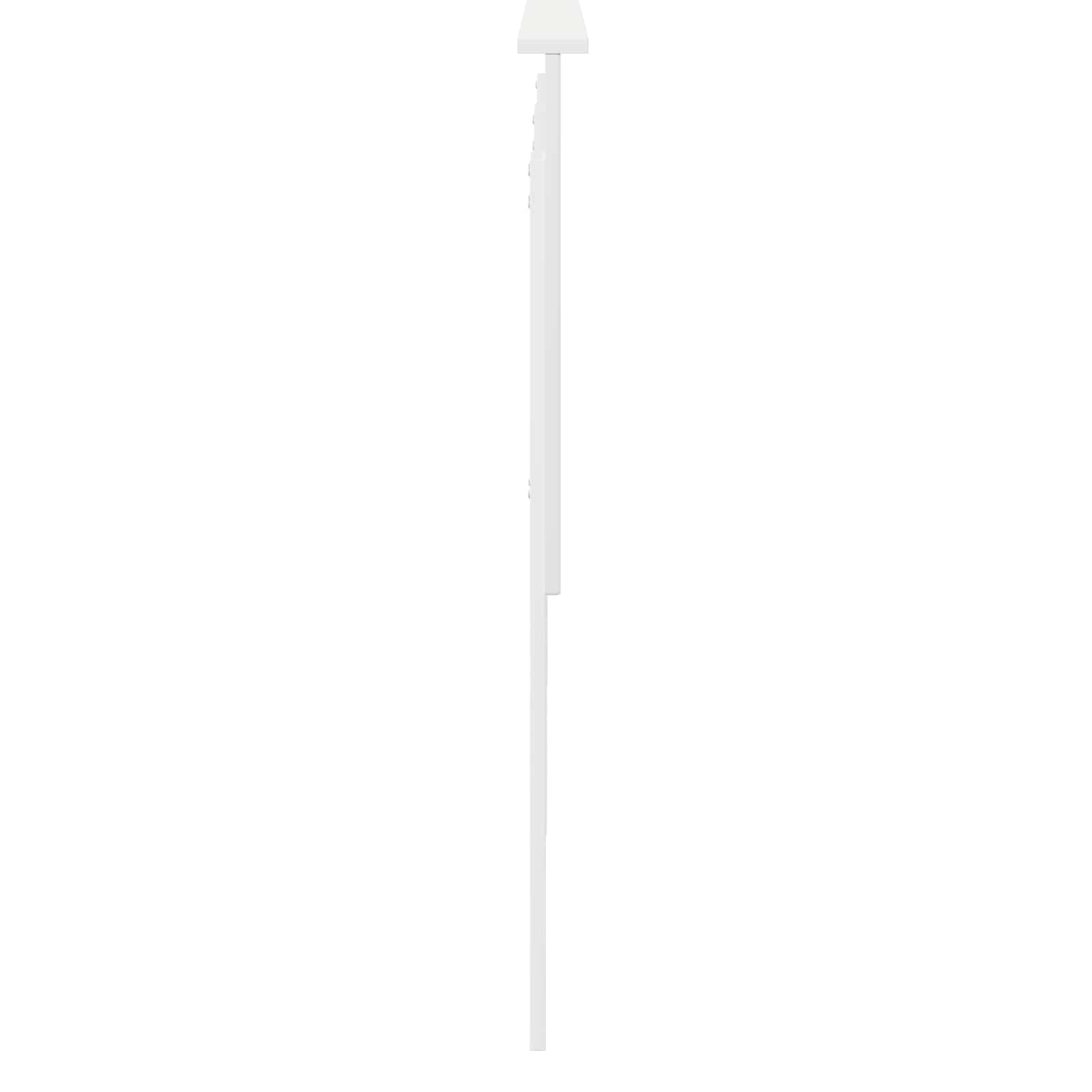 Uzglavlje s uzglavljem Bijelo 150 cm Konstruirano drvo