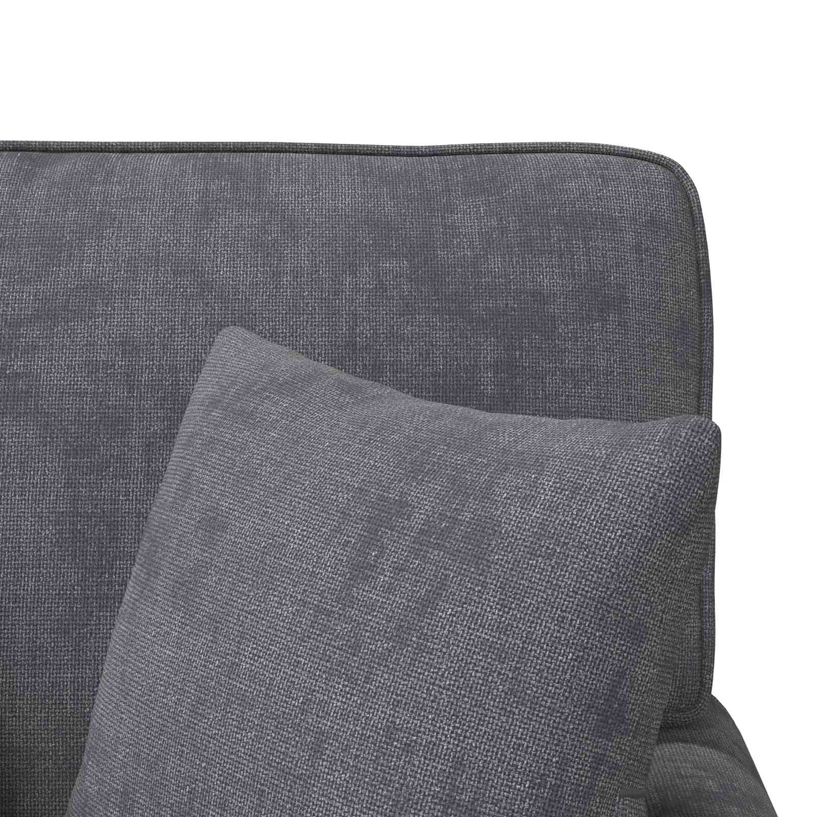 Ležaljka s suknjom s jastukom Tamnosiva 157 x 91 x 91 cm ARES