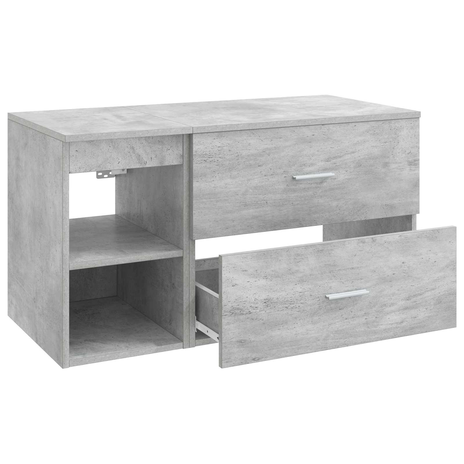 Set namještaja za kupaonicu 2 pcs Betonska siva