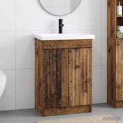 Set namještaja za kupaonicu Staro drvo 56 x 37,5 x 81 cm