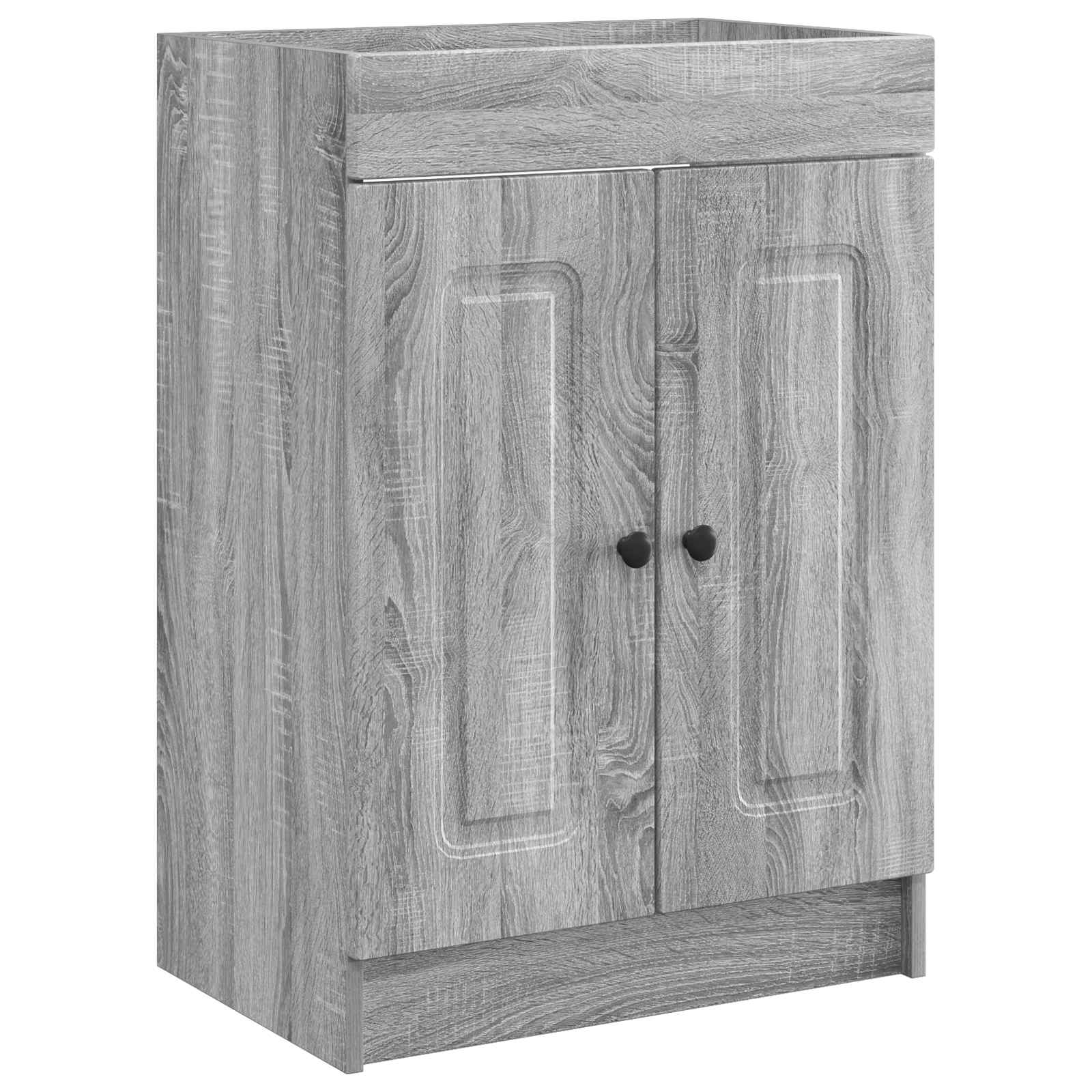 Set namještaja za kupaonicu Siva Sonoma 56 x 37,5 x 81 cm